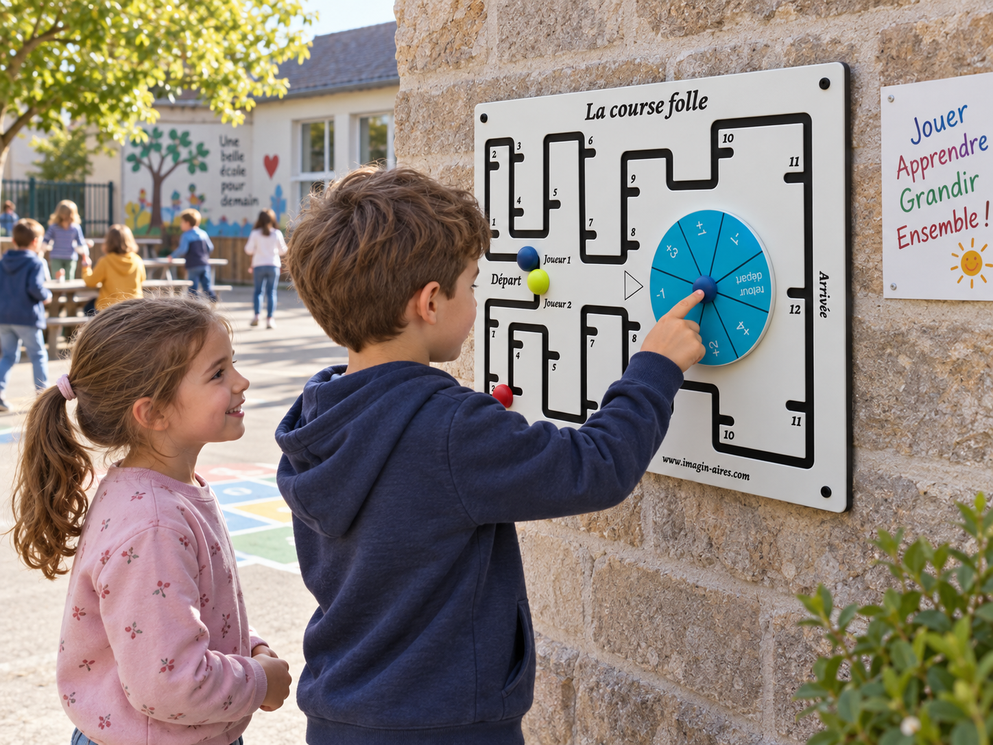 Tableau ludique jeu enfant