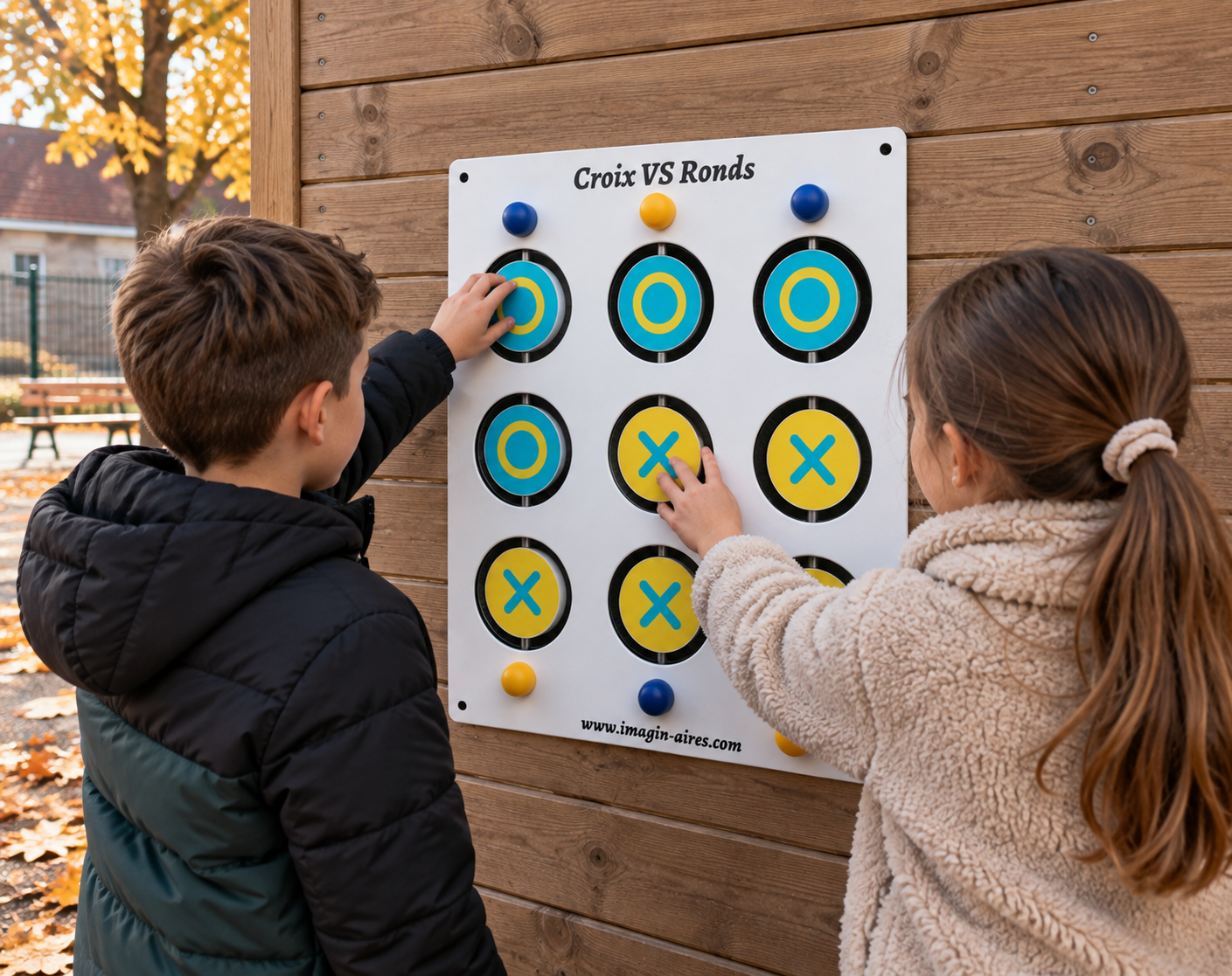 Jeu mural tableau ludique