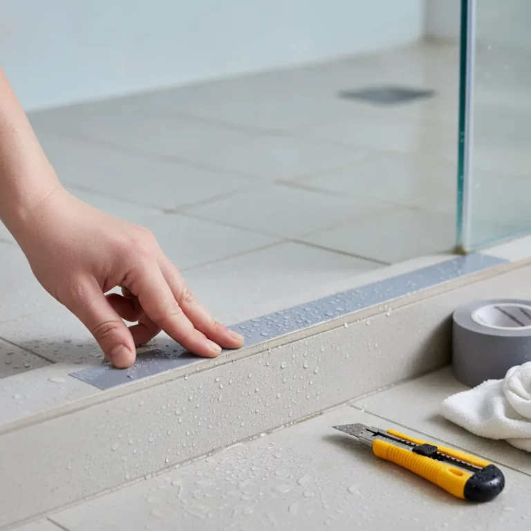 Bande antidérapante sur carrelage – choisir et poser - bande antiderapante carrelage